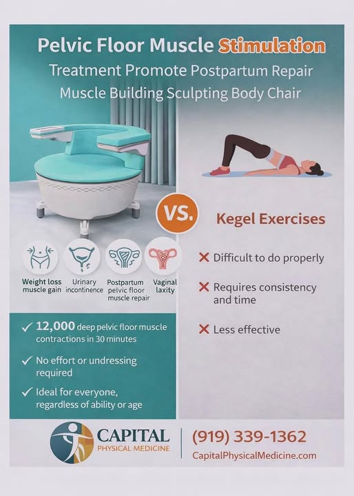Pelvic Floor Chair vs Kegel Exercises comparison